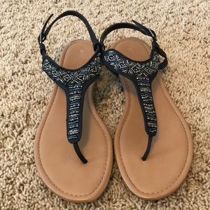 Beaded sandals